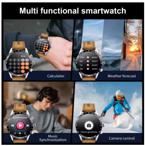 Rugged Military GPS Smart Watch