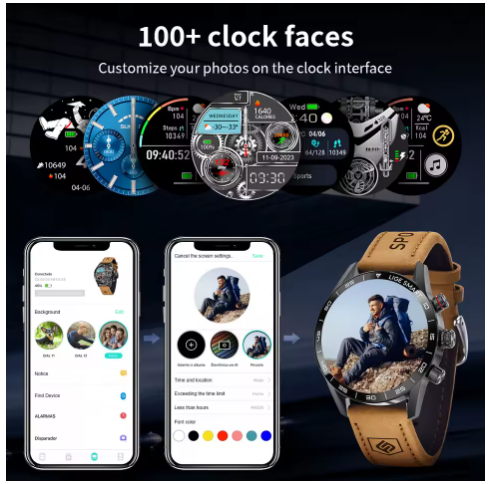 Rugged Military GPS Smart Watch