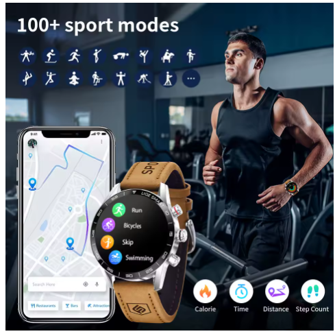 Rugged Military GPS Smart Watch