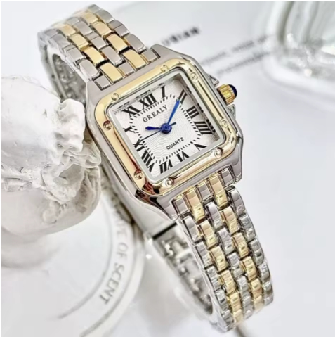 Ladies Square Luxury Watch
