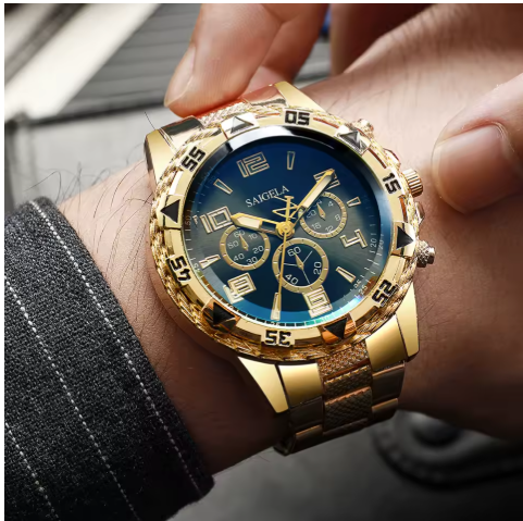 2pcs/set Men's Business Watches