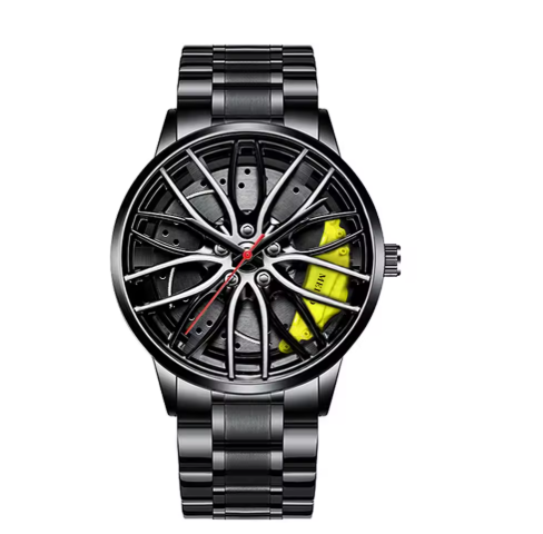 Men's Sports Car Wheel Watch