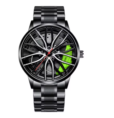 Men's Sports Car Wheel Watch