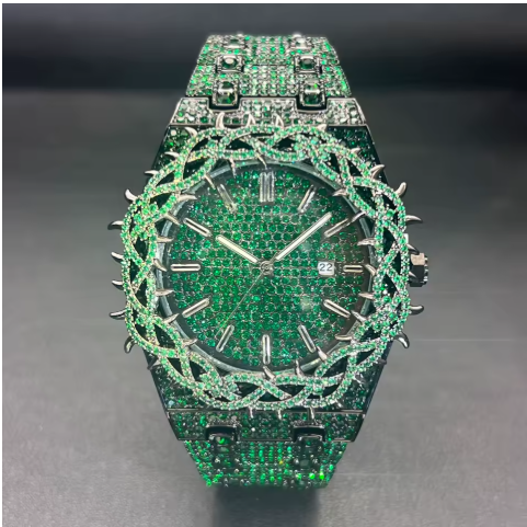 Ice Diamond Thorn Watch