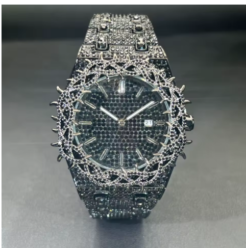 Ice Diamond Thorn Watch