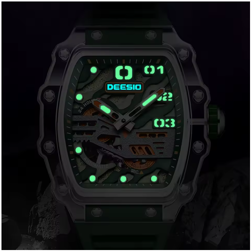 Deesio 1926 Men's Carbon Fiber  Watch