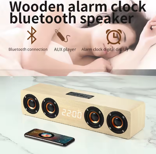 Wooden 4 Speaker Subwoofer