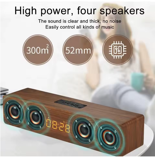 Wooden 4 Speaker Subwoofer
