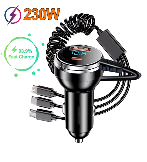 5 Way Car Charger