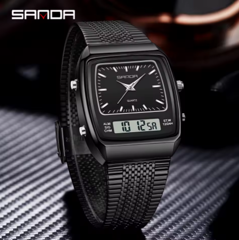 Square face Multifunction Men's Watch