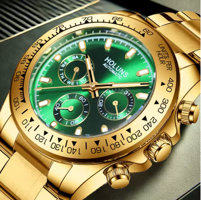 Green Vintage Men's Watch