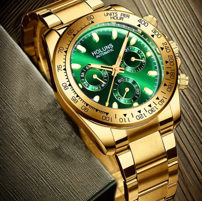 Green Vintage Men's Watch