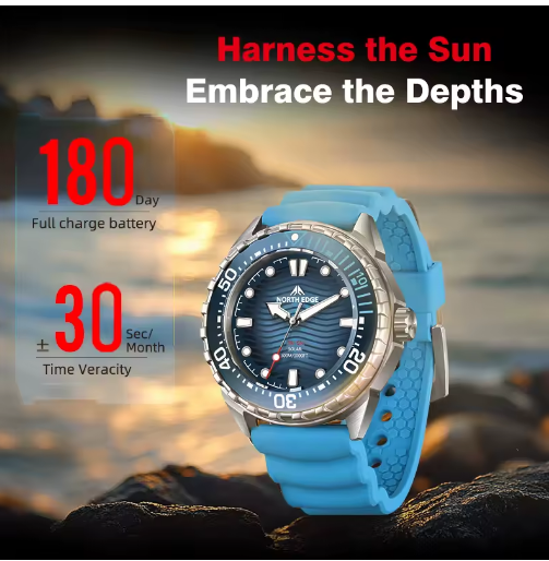 Solar Powered Diver's Watch
