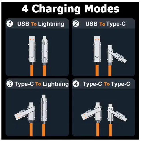 Universal data and charging cord
