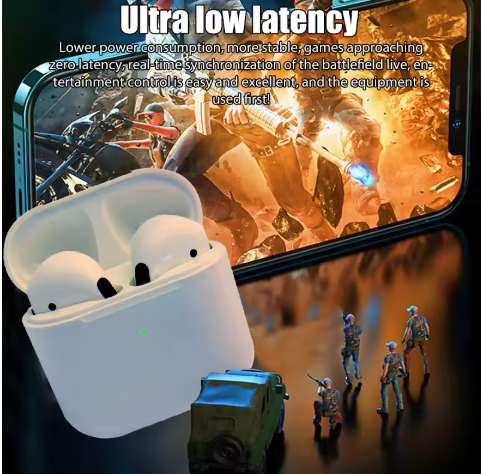 2024Pro 4 TWS Wireless Bluetooth Earbuds