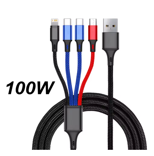 4 In 1 USB charging cable