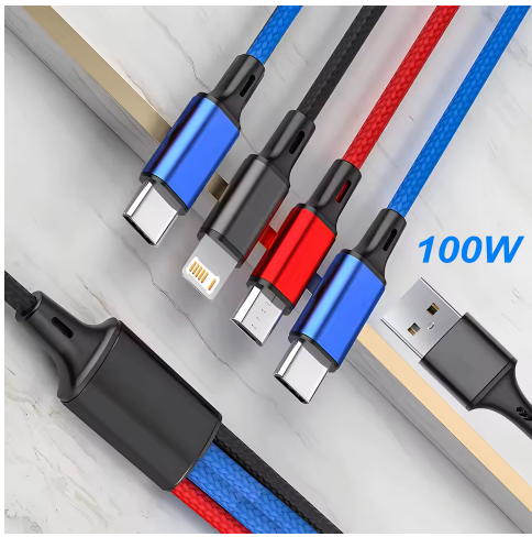 4 In 1 USB charging cable