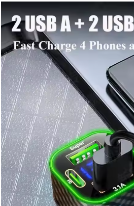 12v car port charger