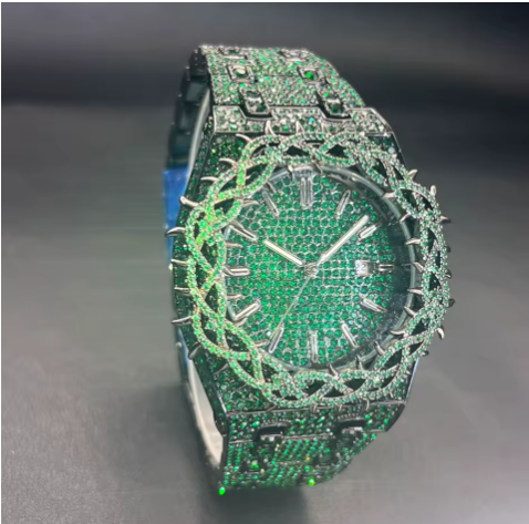Ice Diamond Thorn Watch