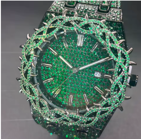 Ice Diamond Thorn Watch