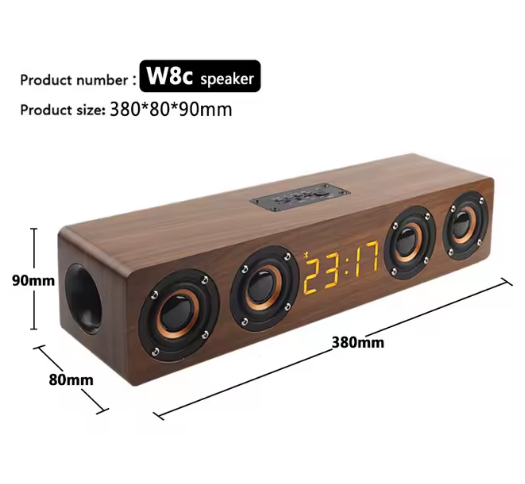 Wooden 4 Speaker Subwoofer