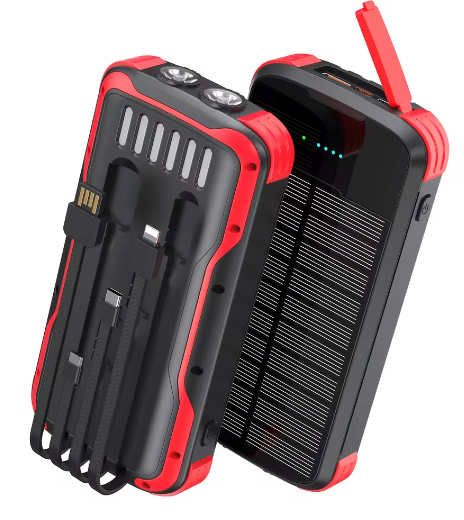 40,000maH power bank with solar