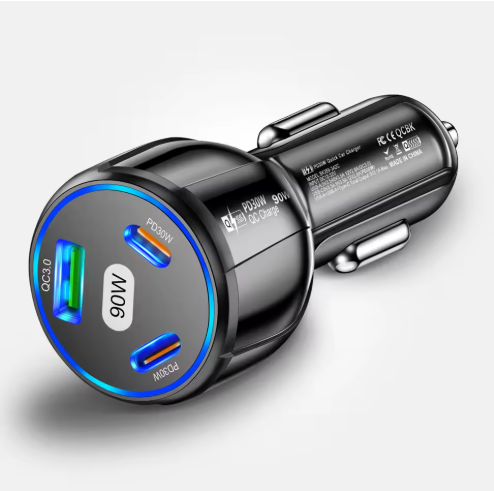 90W Fast Charger 3 Ports