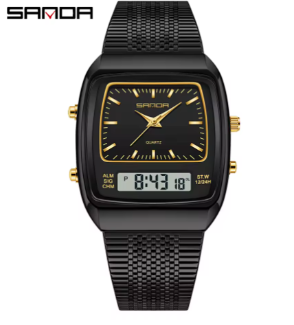 Square face Multifunction Men's Watch