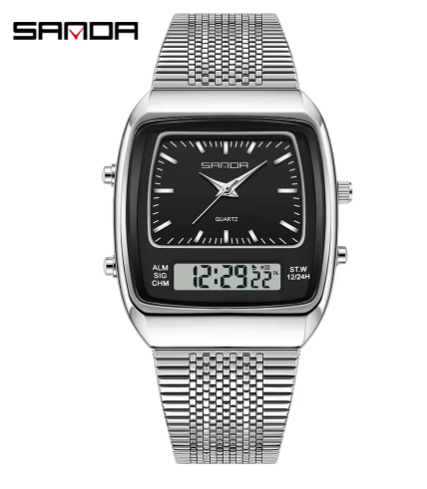 Square face Multifunction Men's Watch