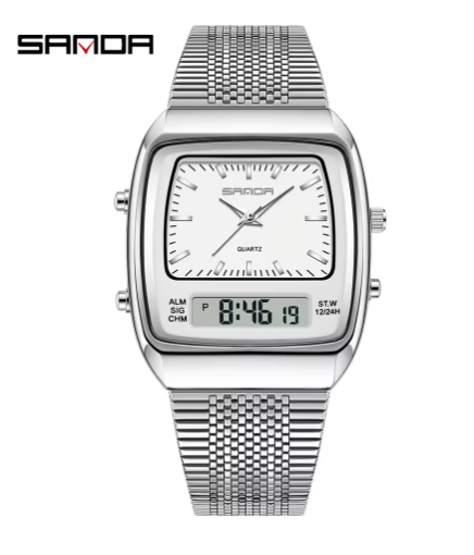 Square face Multifunction Men's Watch