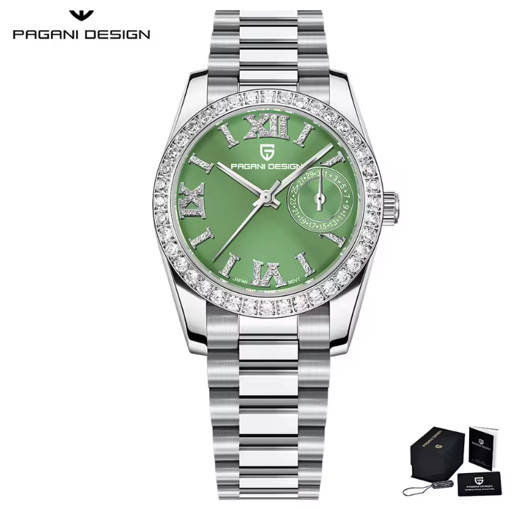 Luxury Quartz Watch For Women Fashion Waterproof Sapphire Clock