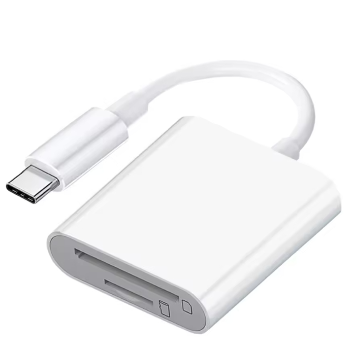 2 in 1 OTG Type C Card Reader USB Flash Drive SD TF for iPad Tablet Type C to Smart Memory Card